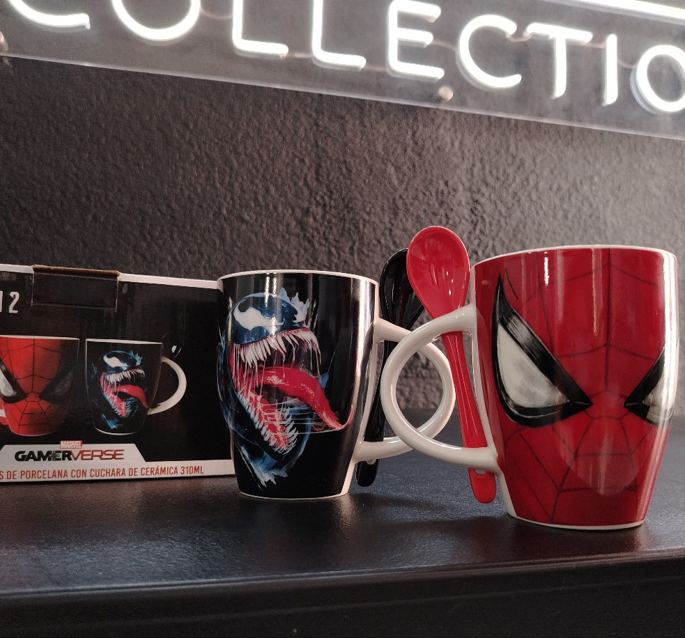 Dúo de Tazas Spiderman