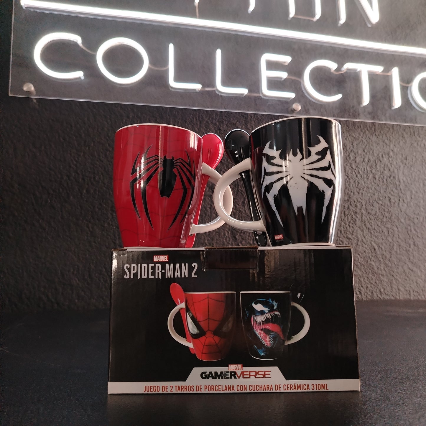 Dúo de Tazas Spiderman