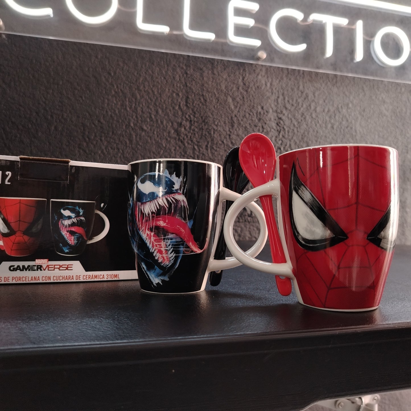 Dúo de Tazas Spiderman